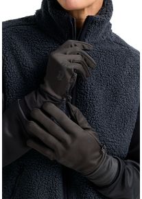 Jack Wolfskin Antypoślizgowe rękawiczki z elastycznego polaru Extensive Glove S black