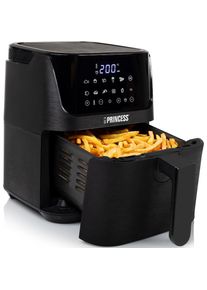 Princess , Heißluftfritteuse »182024«, 1350 W, Heißluftfritteuse XL - 3,5 L - Digitaler Touchscreen , Mattschwarz