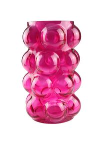 AM Design , Dekovase »aus pinkfarbenem Glas«, setzt farbenfrohe Akzente , pink