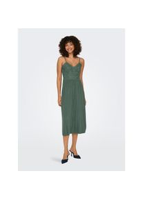 Only , Spaghettikleid »ONLHONEY STRAP DRESS JRS«, Sommerkleid , Laurel Wreath , N-Gr , S -N-Gr , S , Sommerliches Jerseykleid von Only