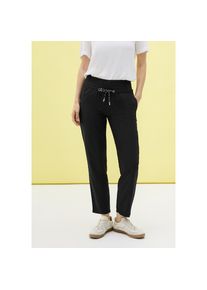 Cecil , Stoffhose »Style CHELSEA« Sommerhose mit elastischem Bund , black , Länge 28 , XL (44) -Länge 28 , XL (44) , Hose von Cecil