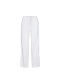 Freequent, Damen, Leinenhose &raquo;FQLAVA-PANT&laquo; Sommerhose aus Leinenmix und mit Kordelzug, Brilliant white, N-Gr, M -N-Gr, Brilliant white, Leichte 