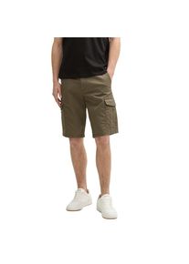 Tom Tailor , Cargoshorts, Sommerhose mit Stretch , olive triangle print , N-Gr , 32 -N-Gr , 32 , Cargo Shorts von Tom Tailor