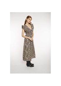 Haily's HaILY’S , Maxikleid »MD C DR Di44ana«, Sommerkleid, aus Musselin , 8054 leo , N-Gr , XL (42) -N-Gr , XL (42) , Langes Kleid von HaILY’S in bester...