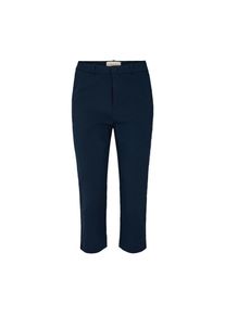 Freequent, Damen, Caprihose &raquo;FQSOLVEJ-CA&laquo; Sommerhose 3/4-L&auml;nge mit Viskose und Stretch, navy, N-Gr, XL -N-Gr, navy, 3/4- Caprihose f&uuml;r Damen von 