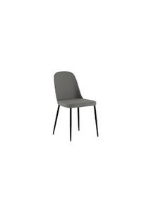 Stones Tamara - Sedia grigio scuro soft touch 4 pz