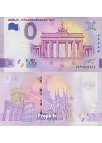 GermaniaD (Germania.Germania) 0 Euro Souvenirschein Brandenburg Tor nu