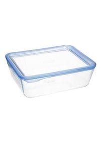 pyrex Pure Glass - Recipiente Rectangular Hermético 24X19X8Cm - 2,6L