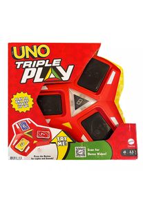 Mattel UNO Triple Play – Kartenspiel