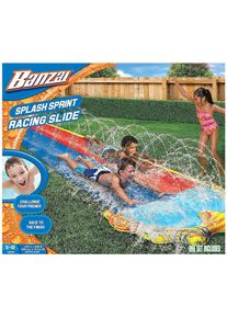 Banzai Splash Sprint Racing Slide – 4,88 m Renn-Wasserrutsche