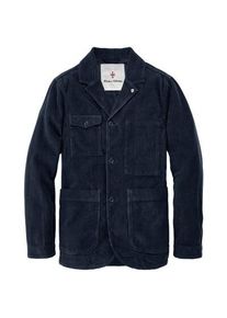 Blue de Gênes Blue de Gênes Herren-Cordblazer Blau 54