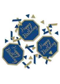 Décoration de paillettes de joyeux anniversaire luxueuse