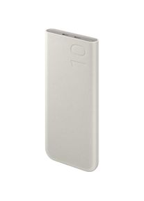 Samsung Powerbank EB-P3400XUEGWW FastCharge 2x USB-C 25W 10000mAh - beige (10000 mAh, 25 W), Powerbank, Beige