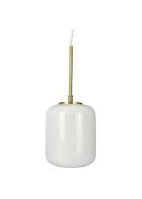 Dyberg Larsen, Pendelleuchte, Dyberg-Larsen - Silvia D15 Pendant Light - Opal/Brass