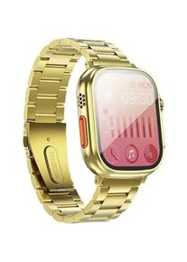 Hoco Other Computer Accessory smartwatch Y12 Ultra smart sports watch (call version) light gold, Smartwatch