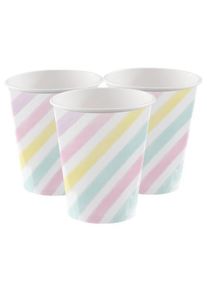 8 gobelets en papier licorne 256 ml