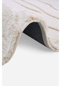 Vloerkleed met reliëfstructuur - beige - maat 160x230 cm - bonprix