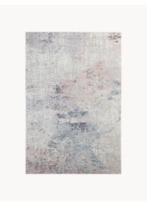 ELLE Decoration Dywan z wiskozy z krótkim włosiem Chameis Szary S 95 x D 140 cm