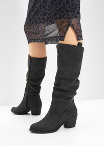 Stiefel, schwarz, Gr&ouml;&szlig;e 38, bonprix
