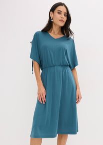 Jerseykleid aus softem Modal-Mix, petrol, Größe 32/34 (XS), bonprix