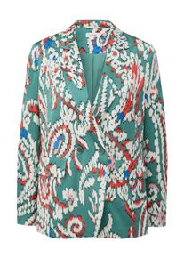 s.Oliver Blouseblazer met print all-over dames blouseblazers maat 44 groen