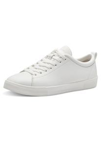 Tamaris Sneakers in basic-look, vrijetijdsschoen, lage schoen, veterschoen dames schoenen maat 36 wit