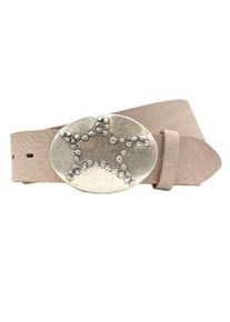RETTUNGSRING by showroom 019° RETTUNGSRING by showroom 019° Leren riem dames brede riemen maat 110 beige