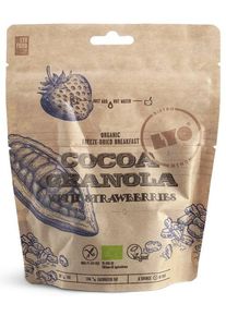 Organic Cocoa Granola With Strawberries – Trekkingnahrung