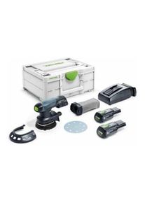 FESTOOL Levigatrice rotorbitale a batteria ETSC 125 3,0 I-Plus
