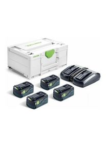 FESTOOL Set Energia SYS 18V 4x5,0/TCL 6 DUO