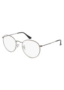 Ray-Ban RX3447V ROUND METAL Brille Unisex | Fassung: Vollrand, Rund, Gun