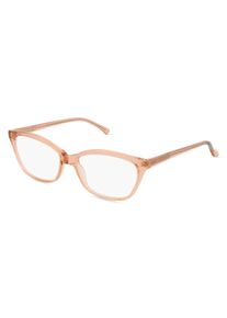 Fielmann ABC 069 CL Brille Damen | Fassung: Vollrand, Butterfly, Orange Transparent