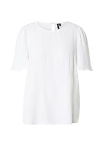 Vero Moda Curve Bluse 'VMCALVA' Damen weiß Größe XXL Unifarben