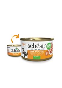 12x70 g Schesir Cat Thunfisch mit Aloe in Jelly