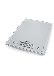 Soehnle , Küchenwaage »Page Comfort 300 Slim«, LCD-Anzeige , silberfarben