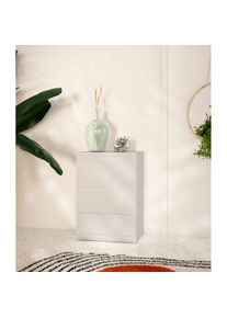 FORTE, Kommode &raquo;Edmore&laquo; Kommode, Boxspringbett, Stauraum, Secret grey, Spanplatte, B/H/T: 41,8 cm x 61,5 cm x 32,2 cm, Secret grey