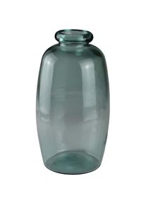 AM Design , Bodenvase, mundgelasen, Höhe 35 cm , transparent