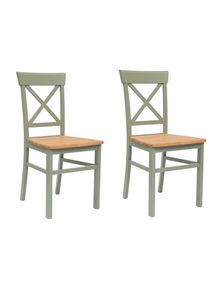 Andas , Esszimmerstuhl »Tatra TOPSELLER«, (Set), 2 St., Holzstuhl im 2er, 4er oder 6er-Set, Küchenstuhl Landhaus , olivgrün