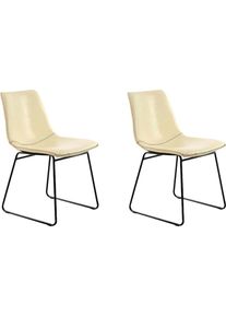 Kayoom , Stuhl »Caila 110 2er-Set, Esszimmerstuhl in robuster Aufmachung«, (Set), 2 St., pflegeleicht, modern, strapazierfähig, integrierbar in...