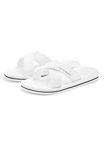 Venice Beach , Badepantolette »Pantolette«, Badeschuh, offener Schuh, Unisex VEGAN , weiß , 45 , 45 , Sportive Pantolette mit überkreuzten Riemen