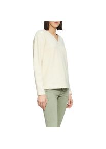 s.Oliver , V-Ausschnitt-Pullover, in melierter Optik , Light Beige , 38 , 38 , Pullover von s.Oliver