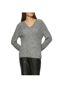 s.Oliver , Strickpullover, in Melange Optik , DARK GREY MELANGE , 44 , 44 , Pullover von s.Oliver