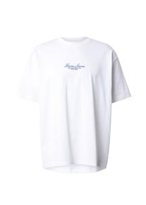 Guess Jeans Koszulka dla mężczyzn niebieski / biały Rozmiar XL