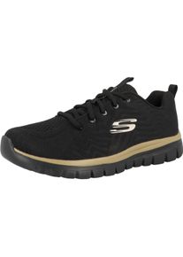 Skechers, Damen, Sneakers, Graceful Get Connected, Schwarz, (38.5)