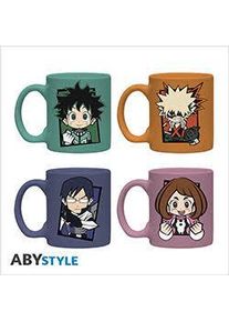 ABYSTYLE My hero Academia GiftSet Tazze 4PZ: Chibi, Tasse