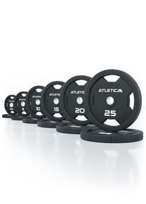 Talerze Gripper 4H | Zestaw 155 kg | Gumowe talerze obciążeniowe