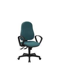 Topstar Stuhl »Support SY« - 60x80x38cm - petrol - Polyester / Kunststoff / Holz
