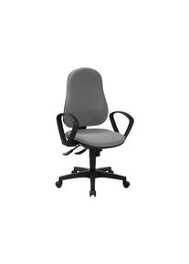 Topstar Stuhl »Support SY« - 60x80x38cm - hellgrau - Polyester / Kunststoff / Holz