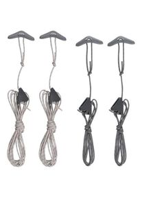 Sea To Summit Ground Control Guy Cords 4-Pack Ampliación para tienda (One Size | gris)