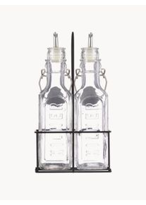 Kilner Aceiteras y vinagrera Retro, 3 pzas. Transparente 300 ml
